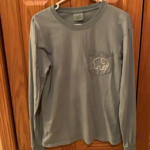 Blue ivory ella long sleeve